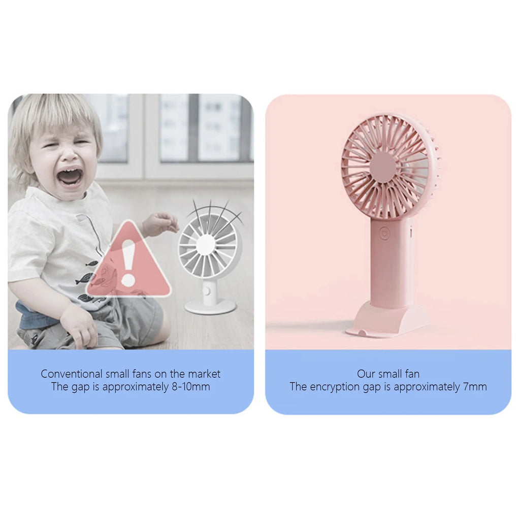 Travel Fan Quiet Desk Fan for Office Personal Fan for Desk Mini Fan Small Desk Fan Usb Fan for Desk Bedside Fan Personal Fans Office Fan for Desk Room Fan Small Usb Fan