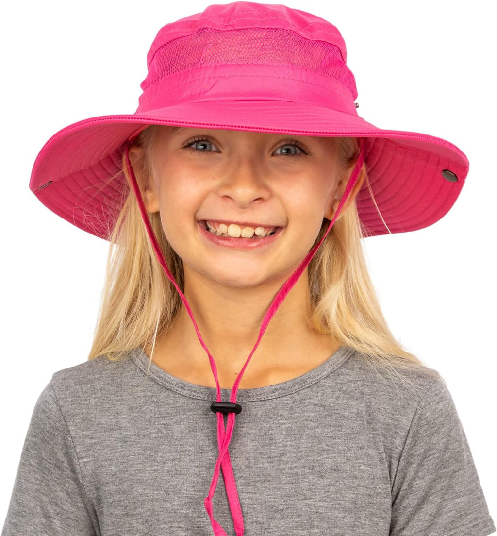 Safari Hats for Kids UPF 50+ Kids Sun Hats Boys & Girls Bucket Hat