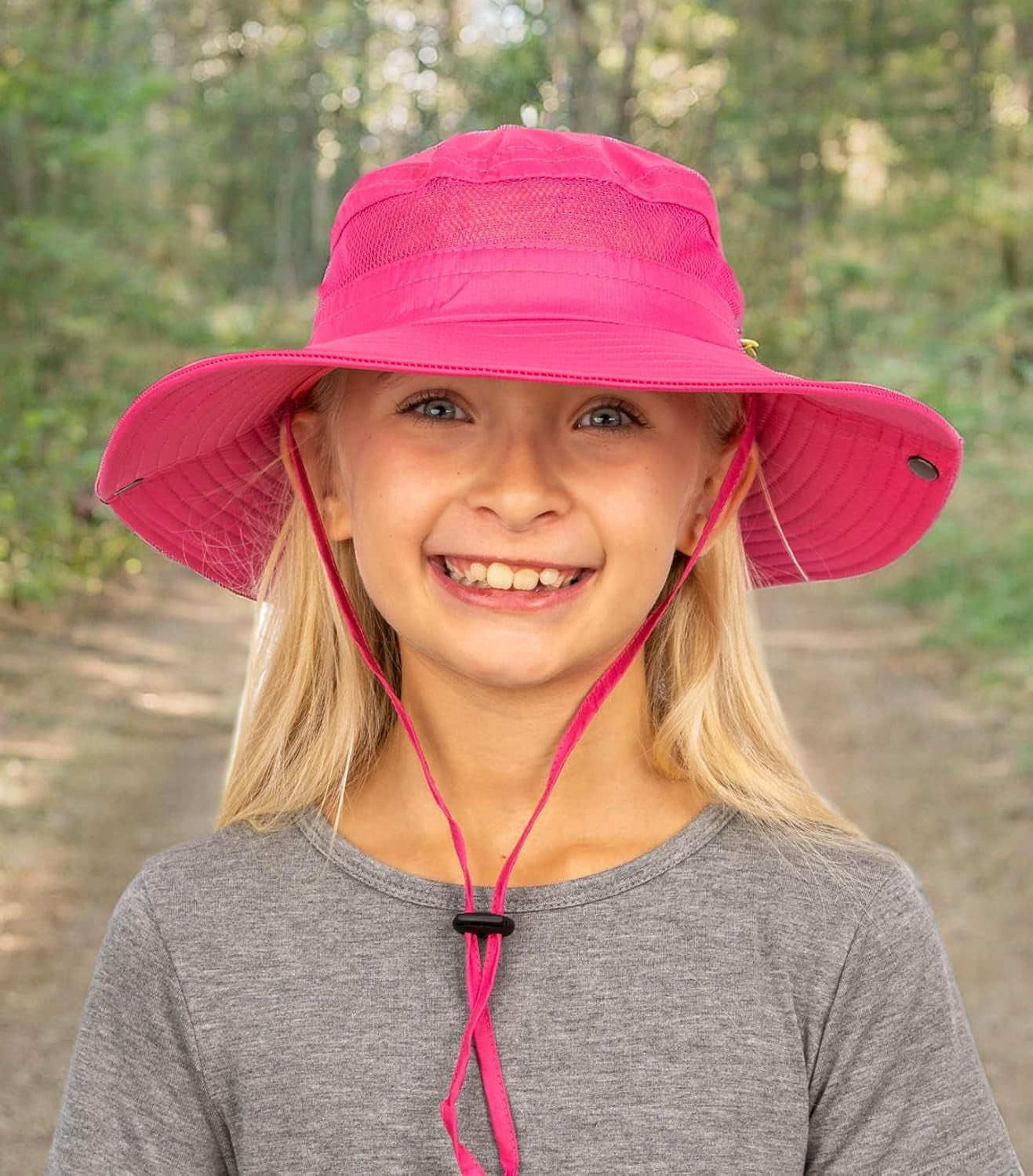 Safari Hats for Kids UPF 50+ Kids Sun Hats Boys & Girls Bucket Hat